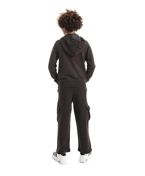 Boys' "Creative" Graffiti Print Two-Piece Set - Image 2