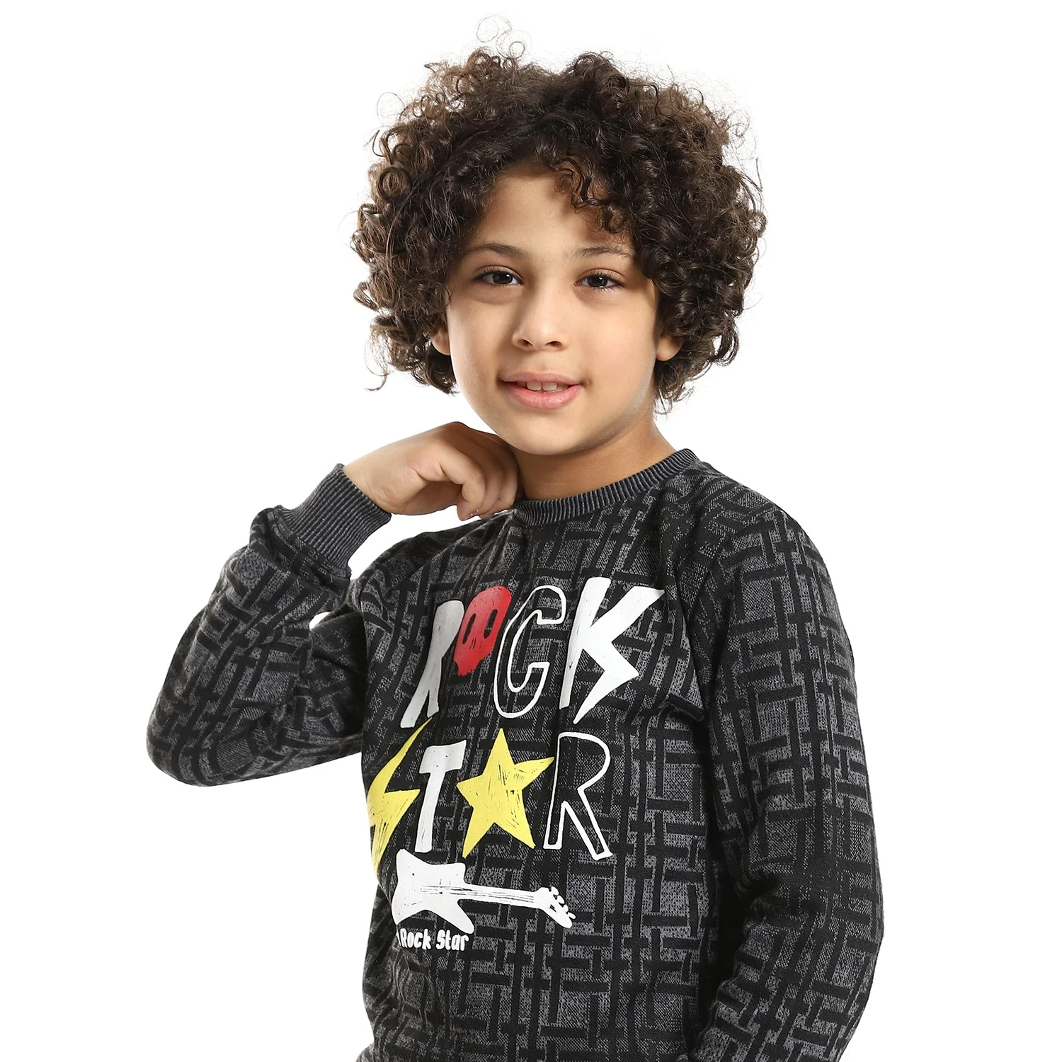 BoysWinter Pajamas - Black - Image 6