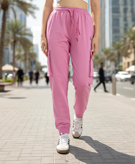 Cargo pants Red Cotton