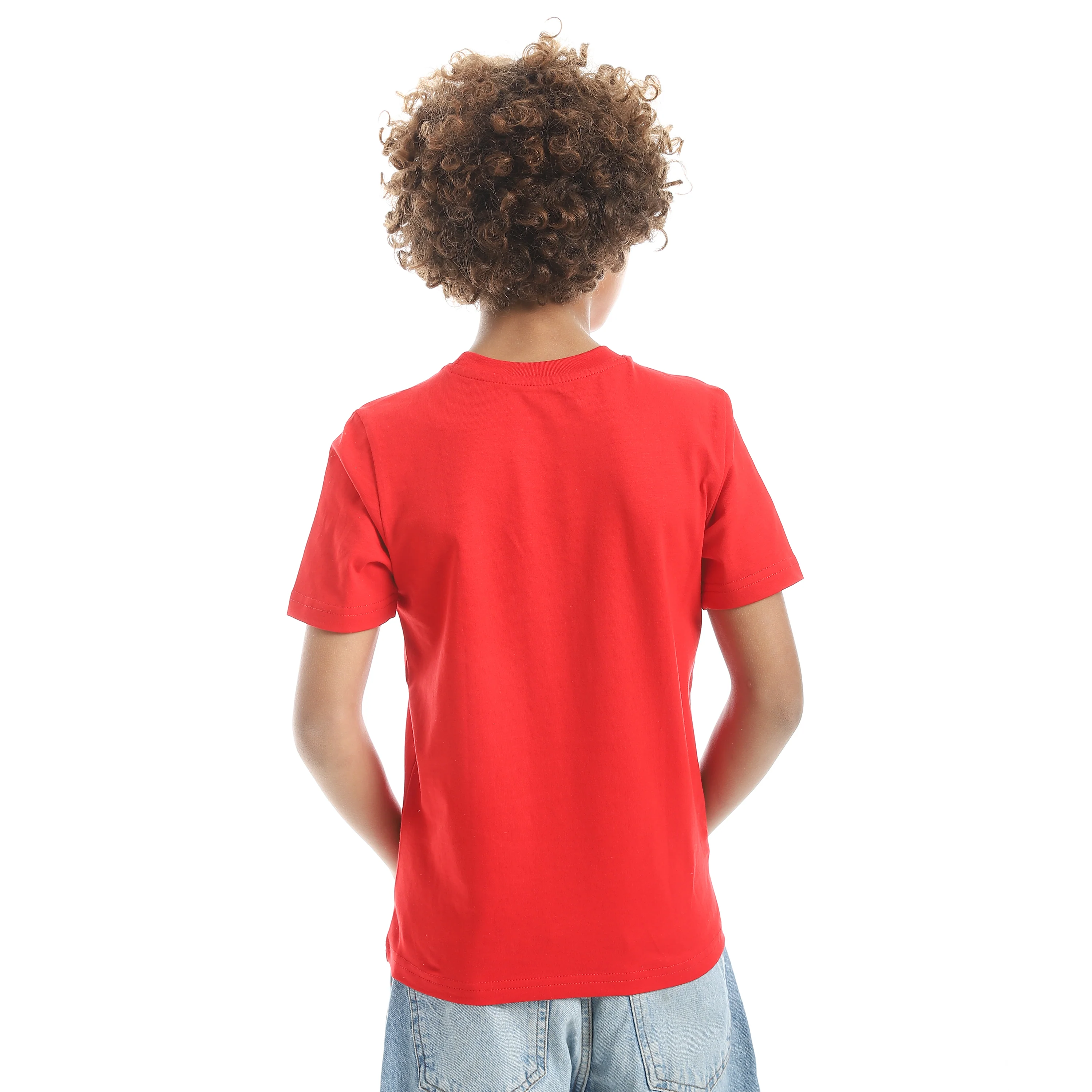 Champions Red Cotton T-Shirt - Image 2