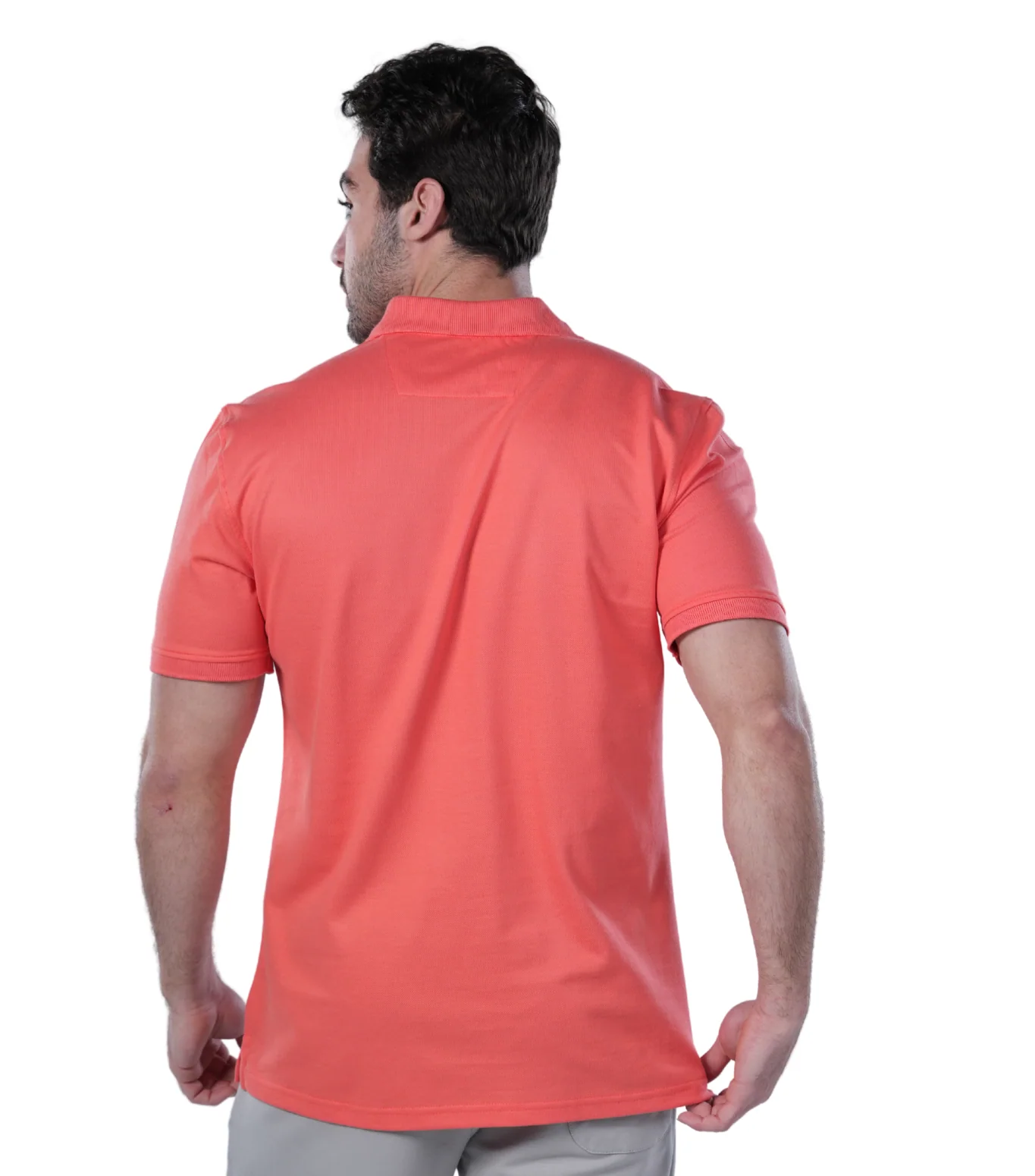 Classic Fit Polo Shirt - Orange - Image 7