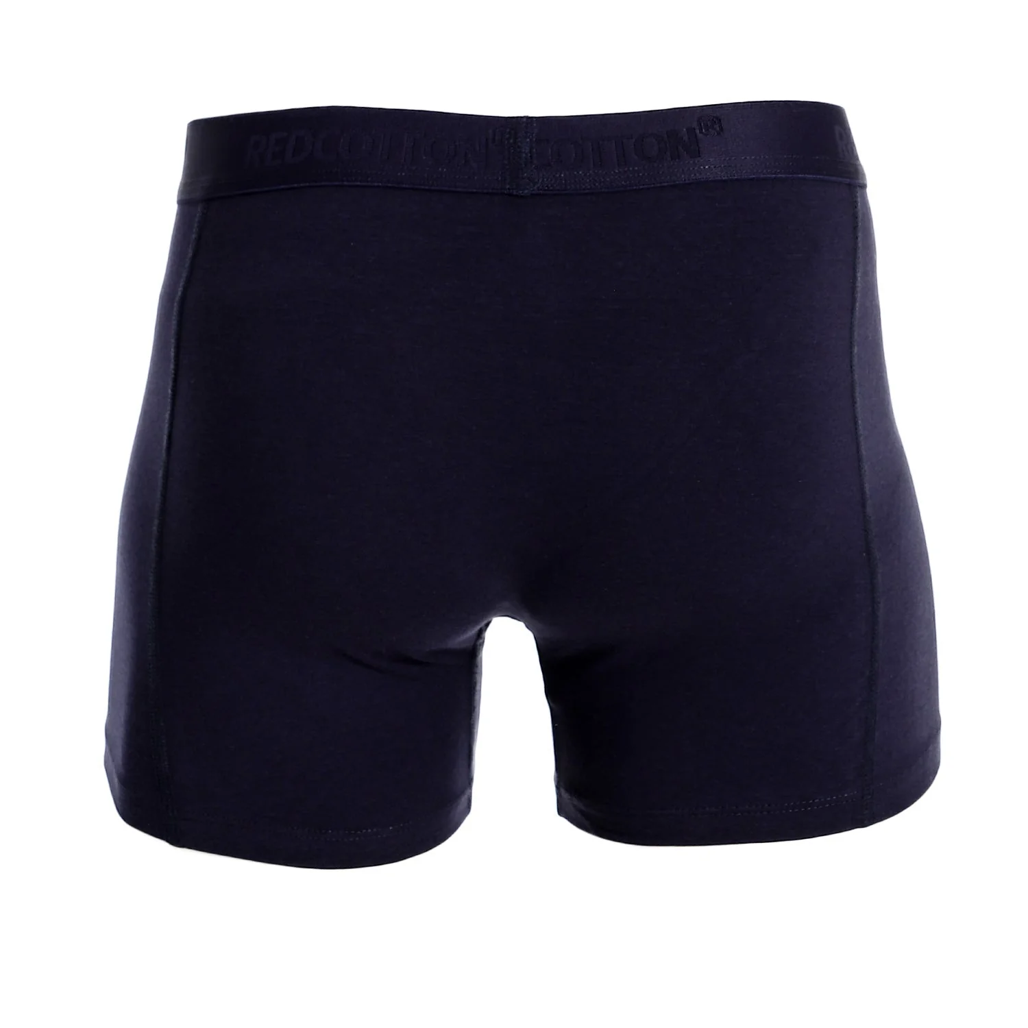 Red cotton Comfortable Mens Boxer - Navy - Image 4
