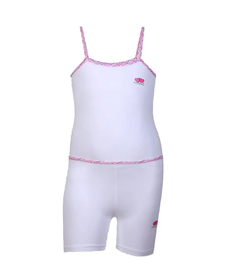 Heart Top Short Set For Girls Colored Random color - Image 3