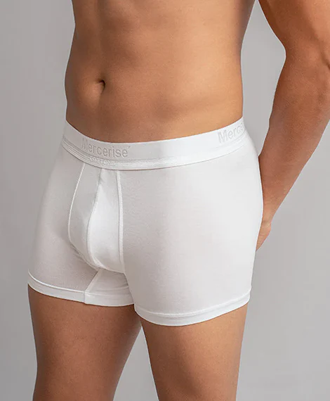 Boxer Mercerise White - Image 2
