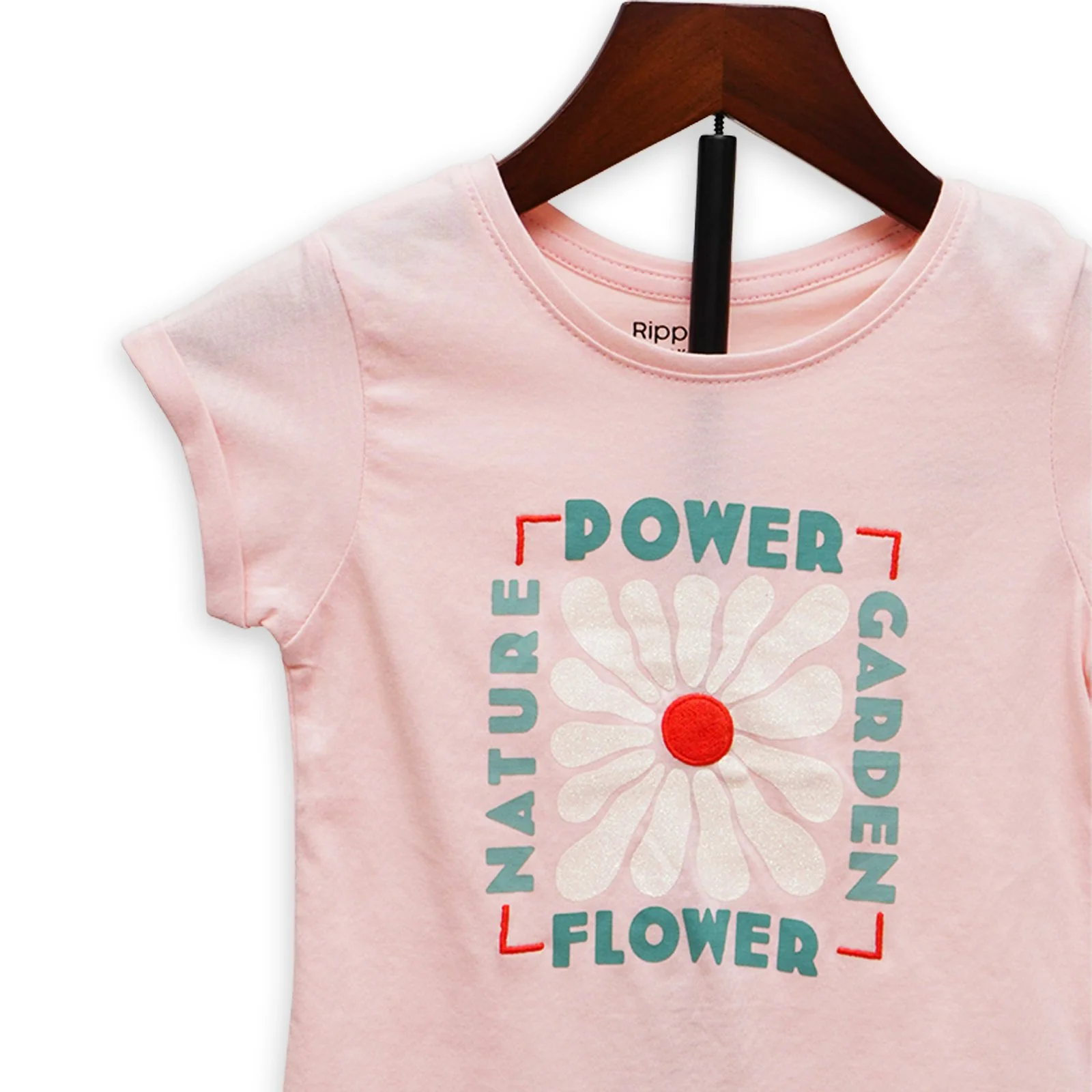Daisy Power Flower T-shirt - Image 2