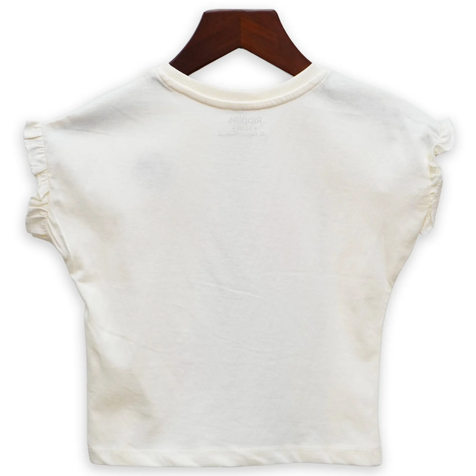 Embroidered Flower T-Shirt - Image 3