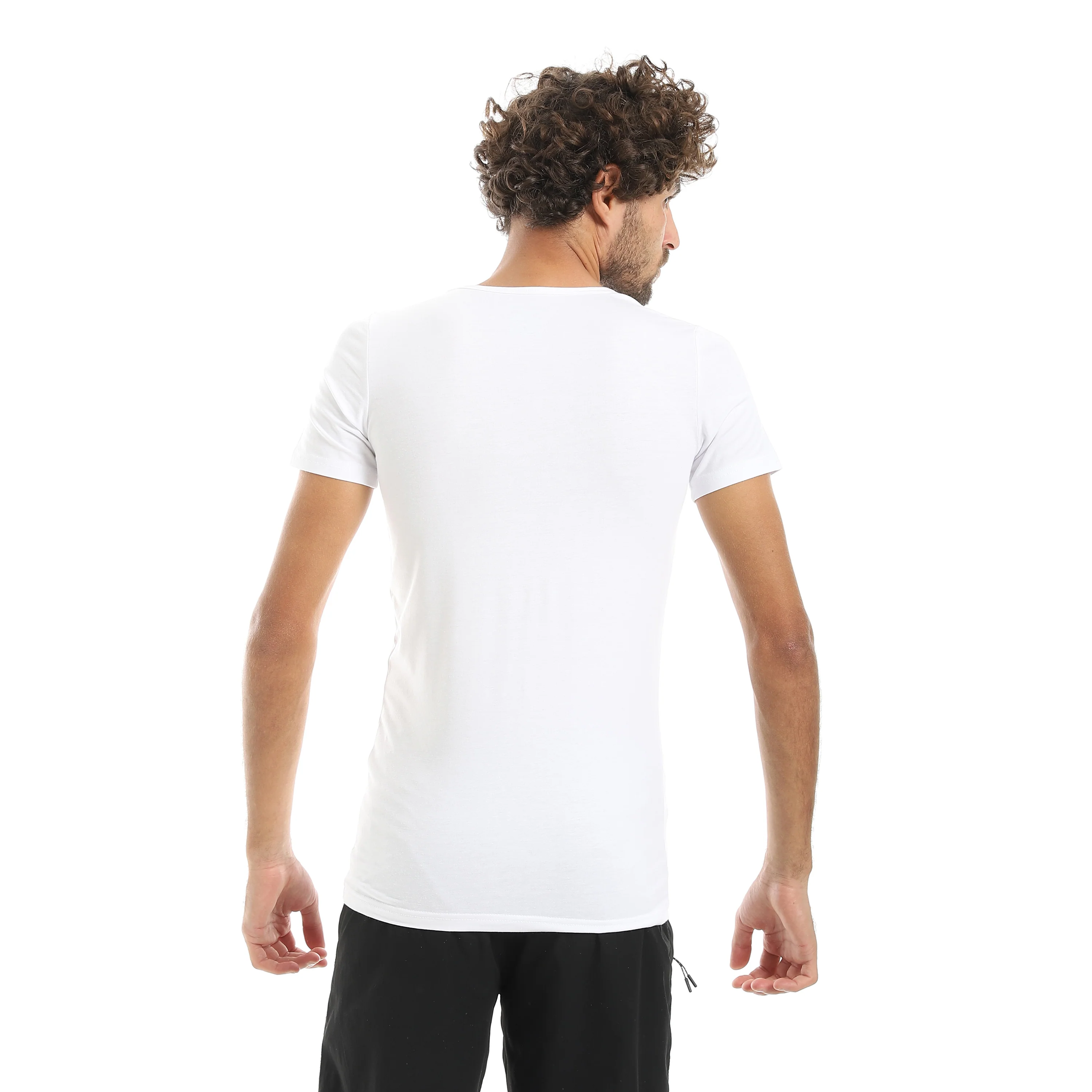 Invisible Comfort Undershirt Red Cotton - White - Image 2