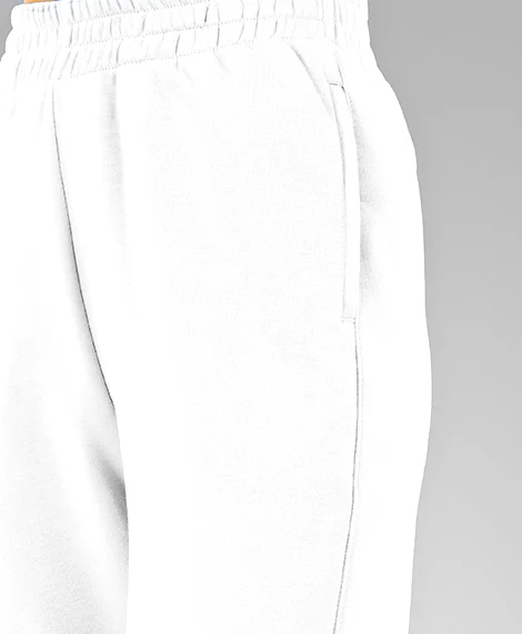 Joggy - 7634 Womens Casual Tracksuit Pants - White - Image 6