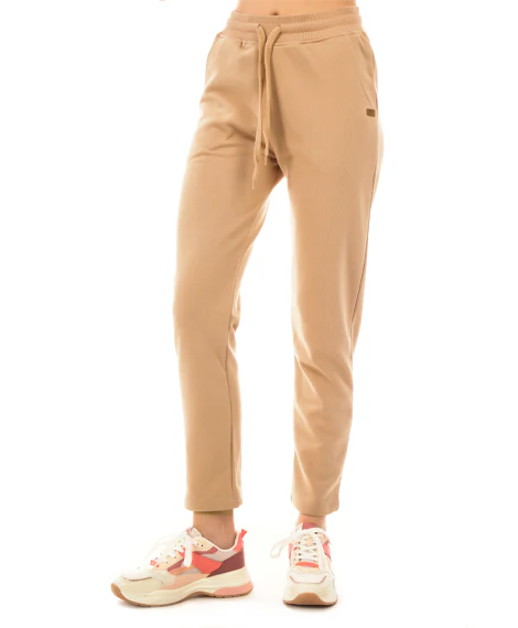 Joggy - 7635 Womens Casual Tracksuit Pants - Skin - Image 5