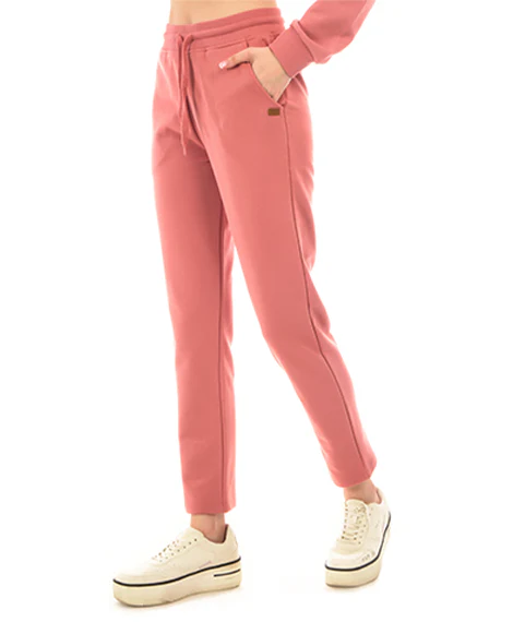 Joggy - 7635 Womens Track Pants Warm Up Athletic Running Sweatpants Sports Training Pants Straight Leg With Zipper Pockets - Tile