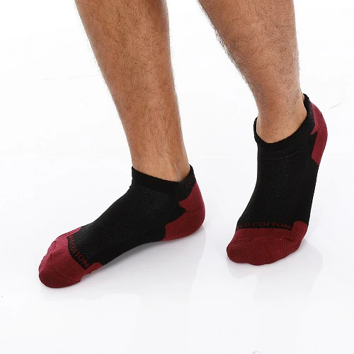 Men Plain Mid Calf Socket Socks - Black - Image 2