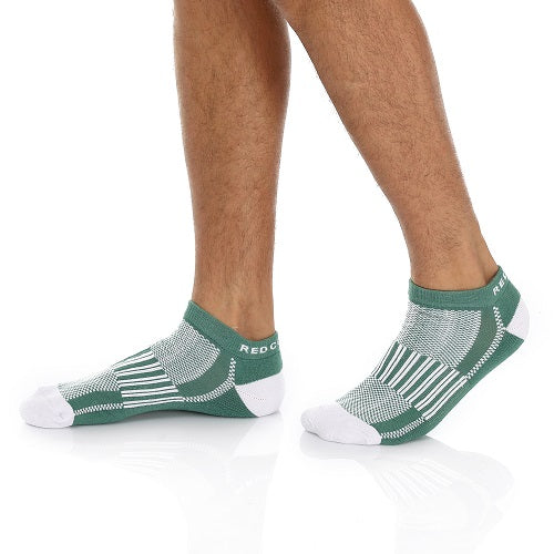 Men Plain Mid Calf Socks - Green - Image 3