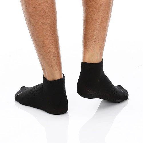 Men Socket Socks - Black - Image 3