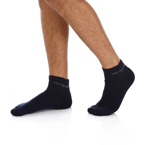 Men Socket Socks - Navy - Image 3