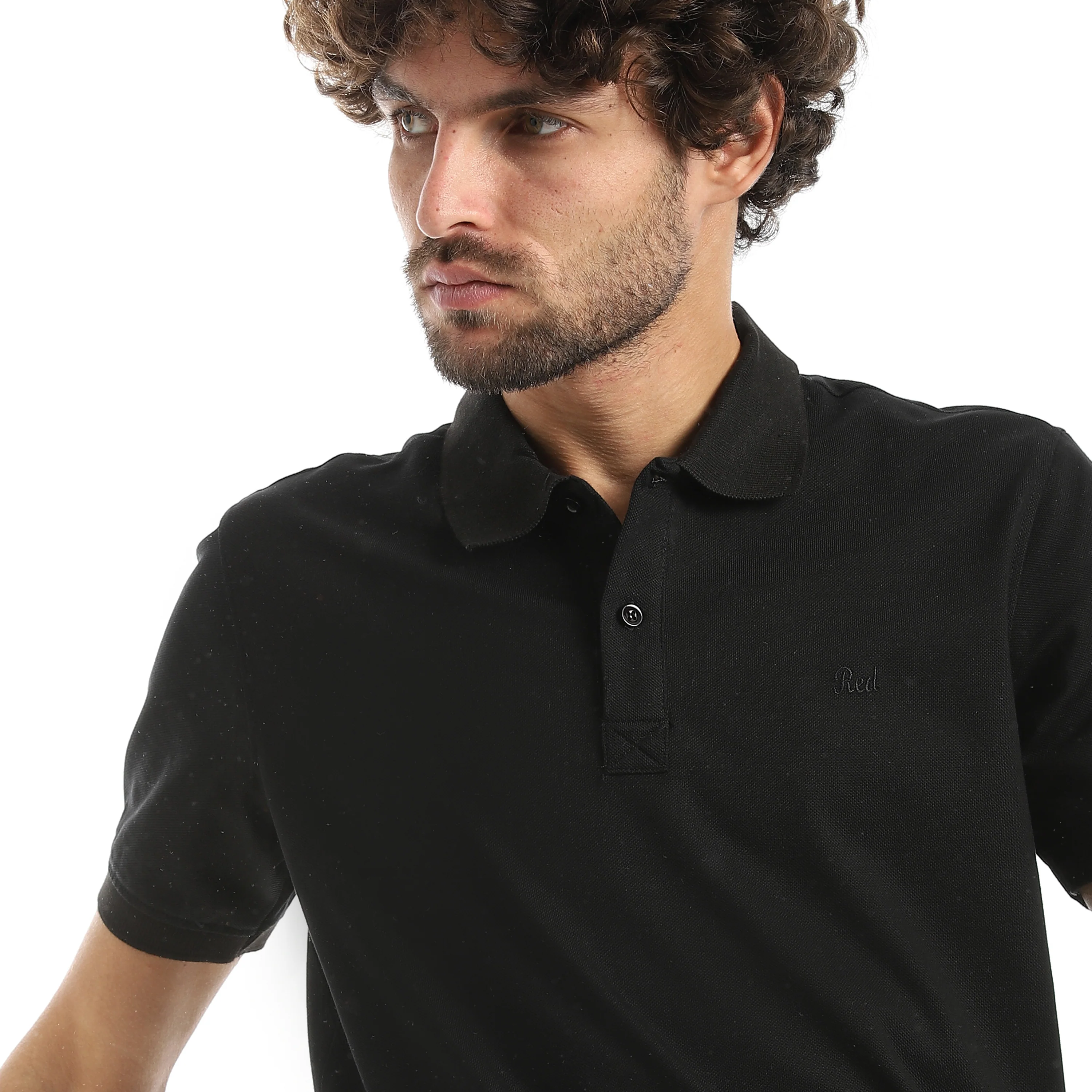 Mens Basic Polo Shirt - Image 3