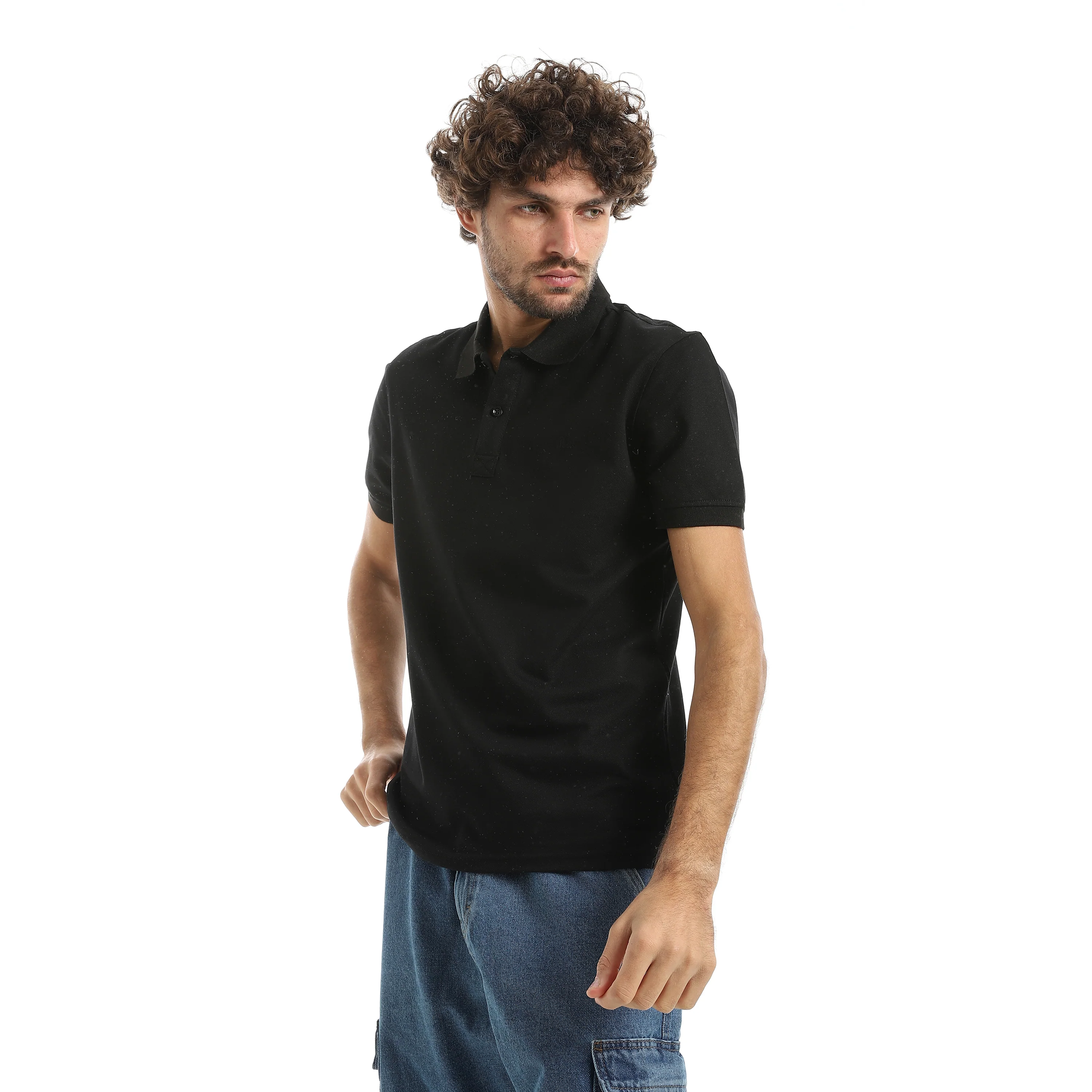 Mens Basic Polo Shirt - Image 4
