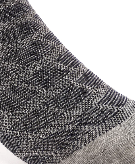 Men's Jacquard Socks - Short, Sporty - White - Image 3