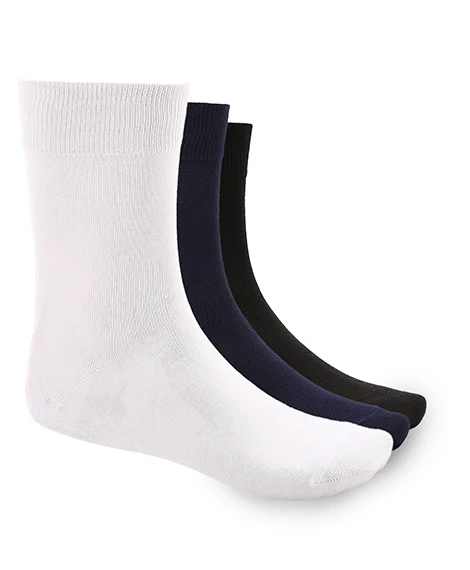 Mens Soft and Cozy Classic Socks - Perfect for Everyday Wear - 3Pcs