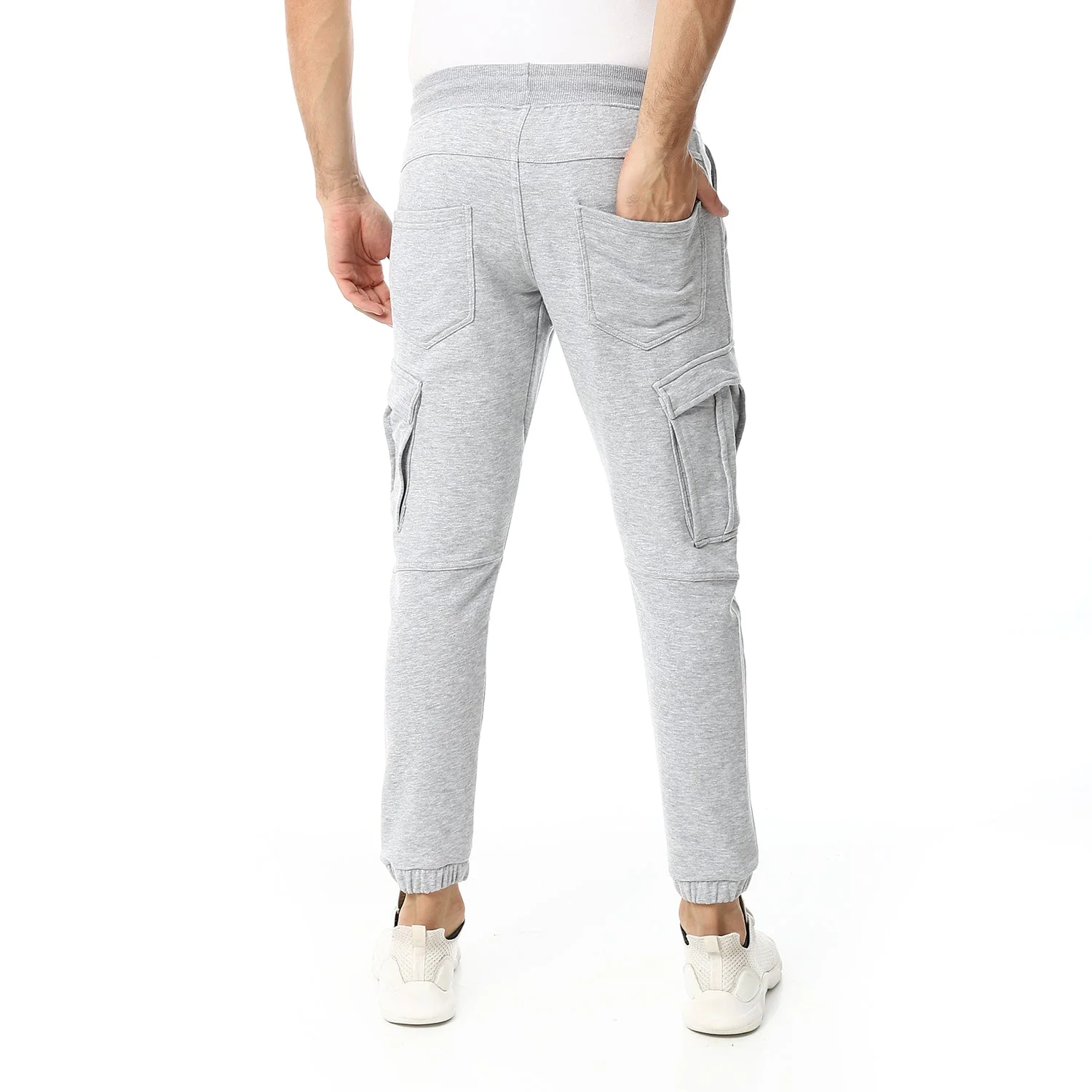 Plain Mens Sweatpants - Comfortable And Versatile Loungewear_ Gray - Image 12