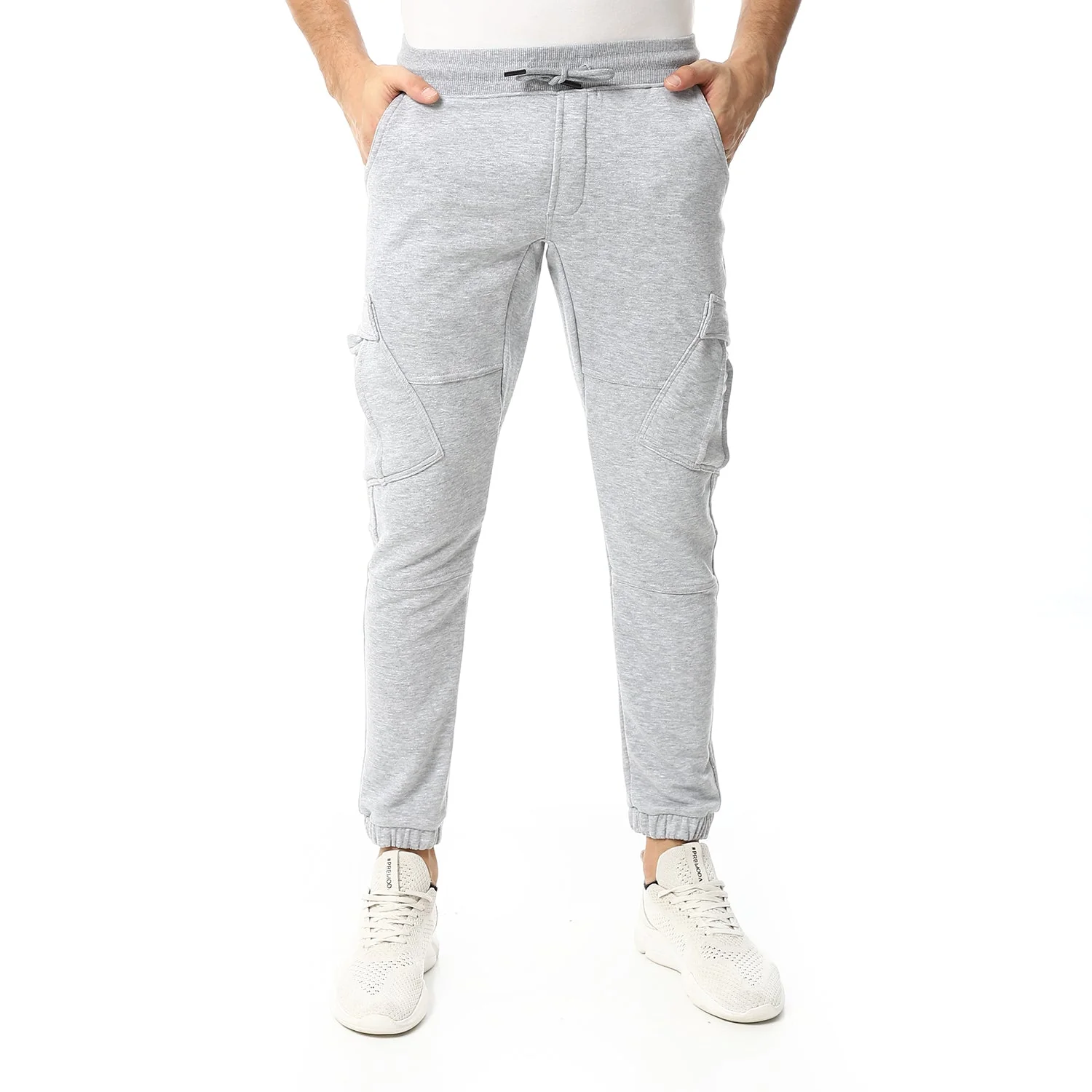 Plain Mens Sweatpants - Comfortable And Versatile Loungewear_ Gray - Image 9