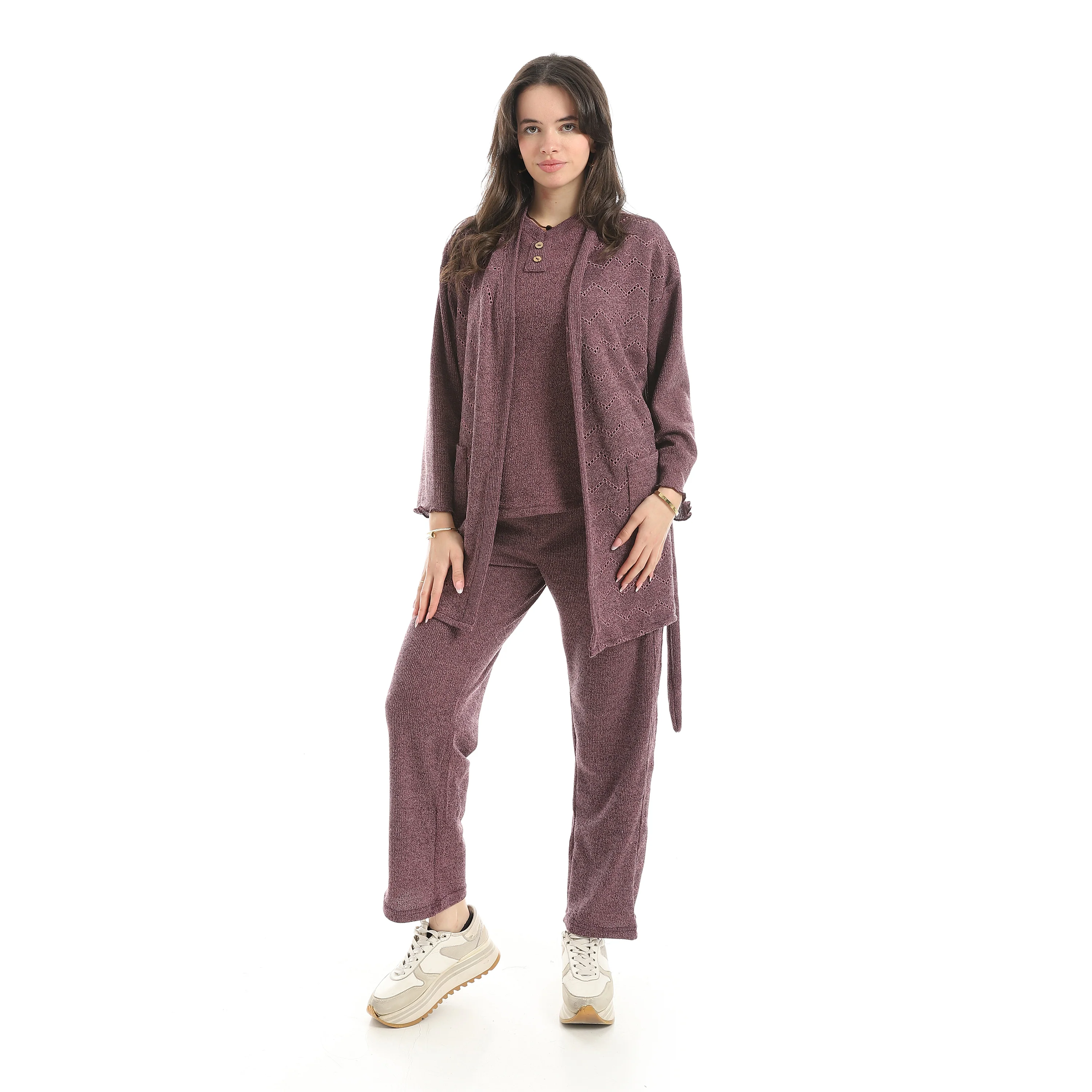 Purple Women's Pajama Set - Image 2