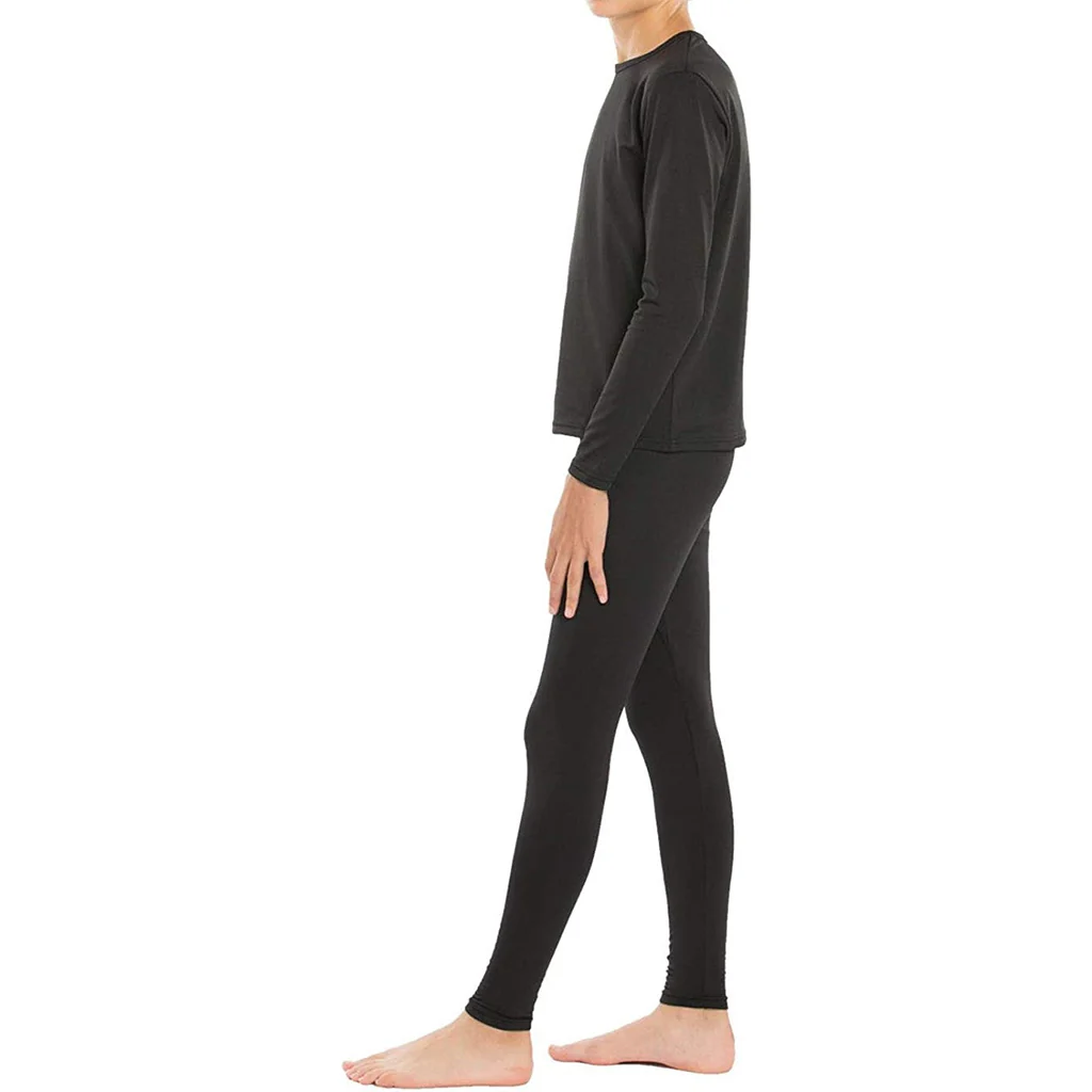 Boys Thermal set - Black - Image 4