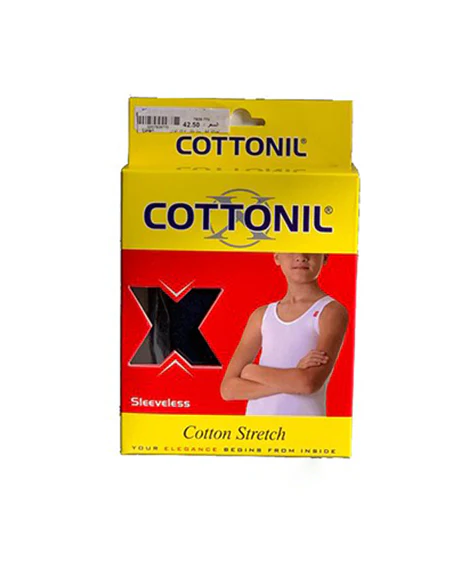 Sleeveless Child Cotton Stretch White - Image 2