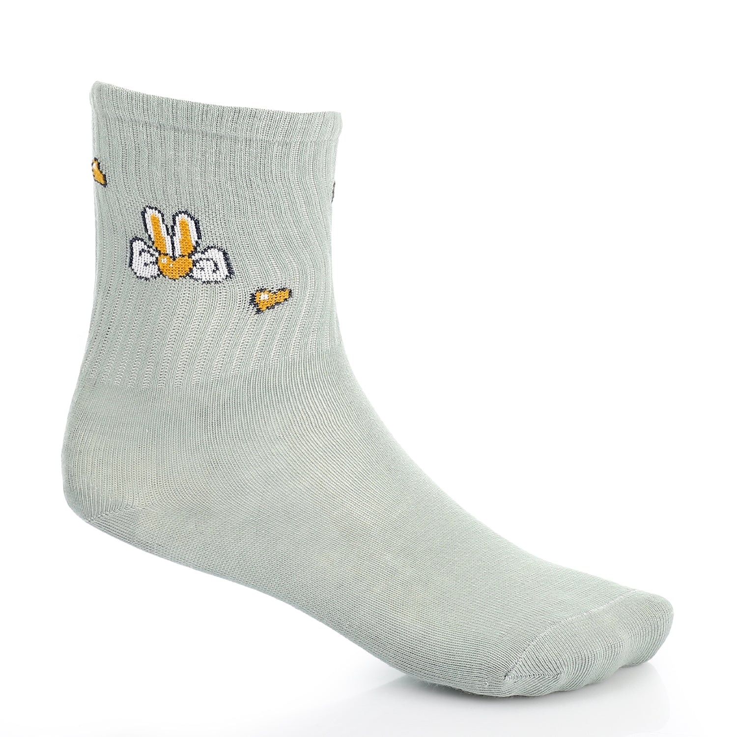 Socks For Girl - Simple, Elegant - Mint - Image 5