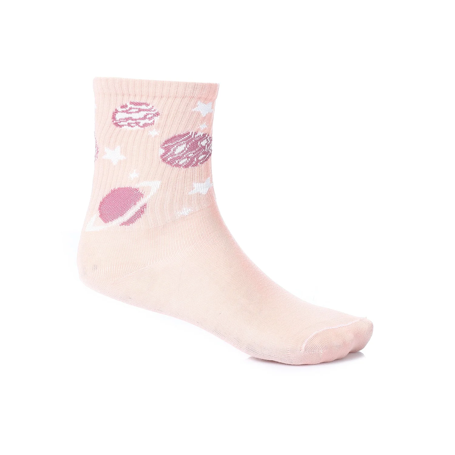 Socks For Women - Simple, Elegant - Rose - Image 5