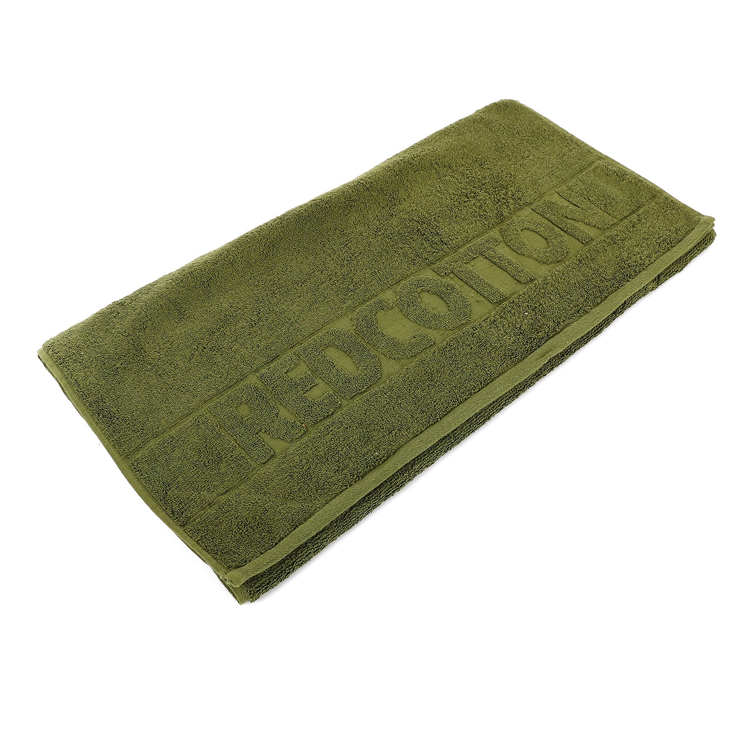 Soft Bashkir Cotton Towel Dark Green Size In 90*180 Cm - Image 10