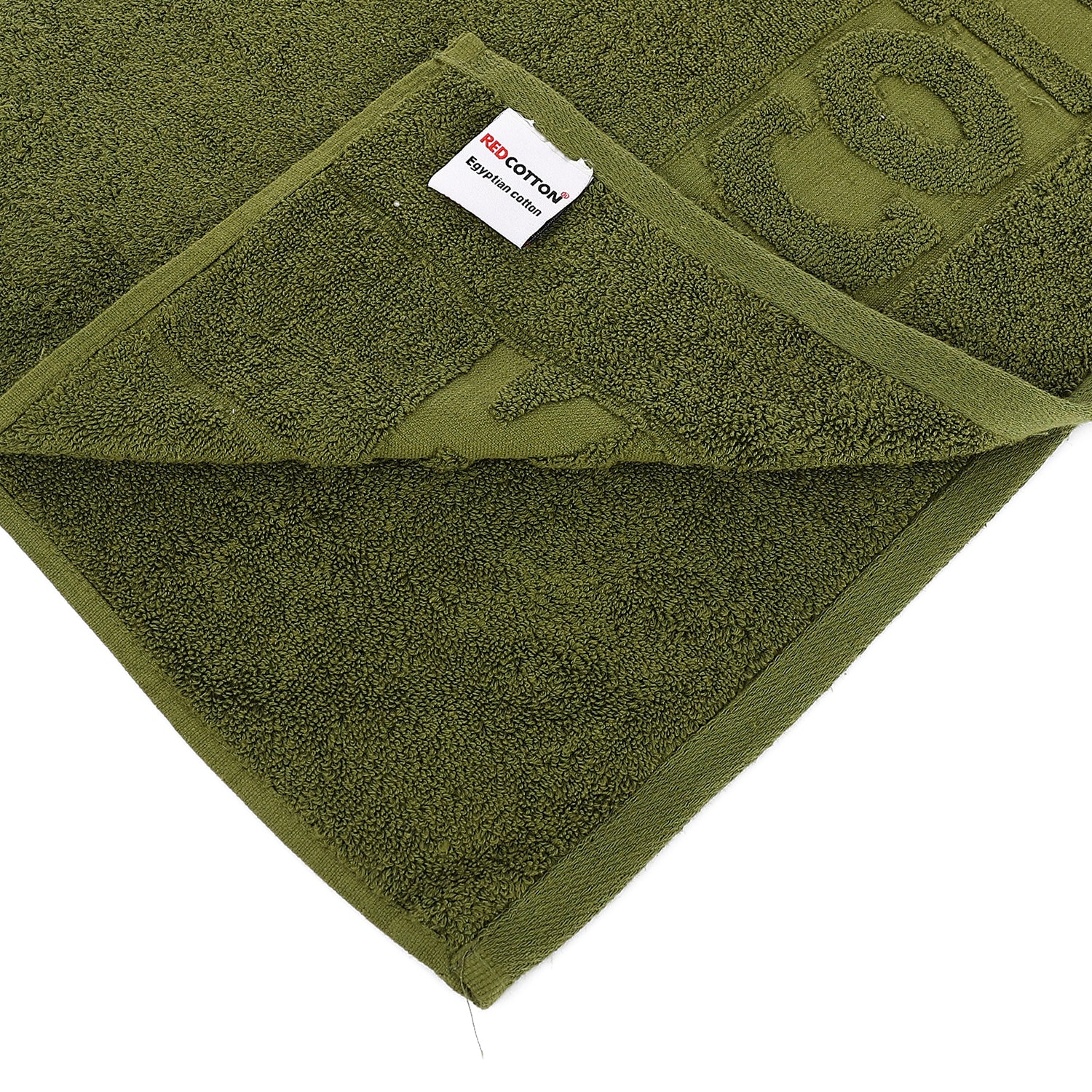 Soft Bashkir Cotton Towel Dark Green Size In 90*180 Cm - Image 3