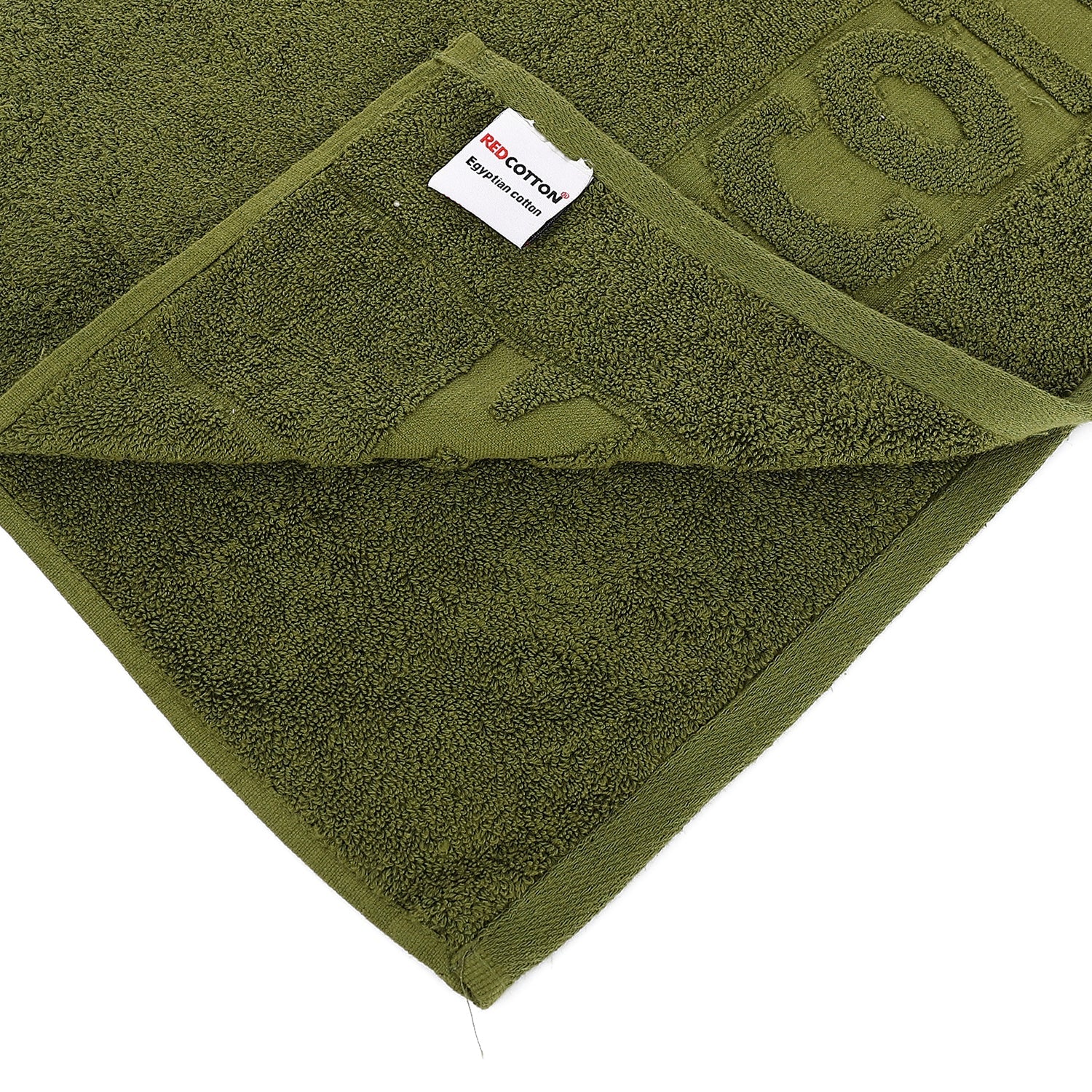 Soft Bashkir Cotton Towel Dark Green Size In 90*180 Cm - Image 7