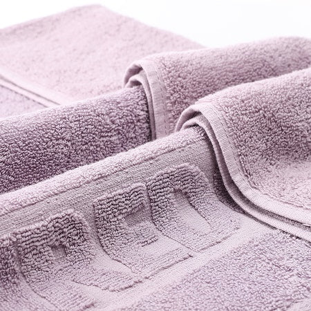 Soft Bashkir Cotton Towel Purple Size In 90*180 Cm - Image 4