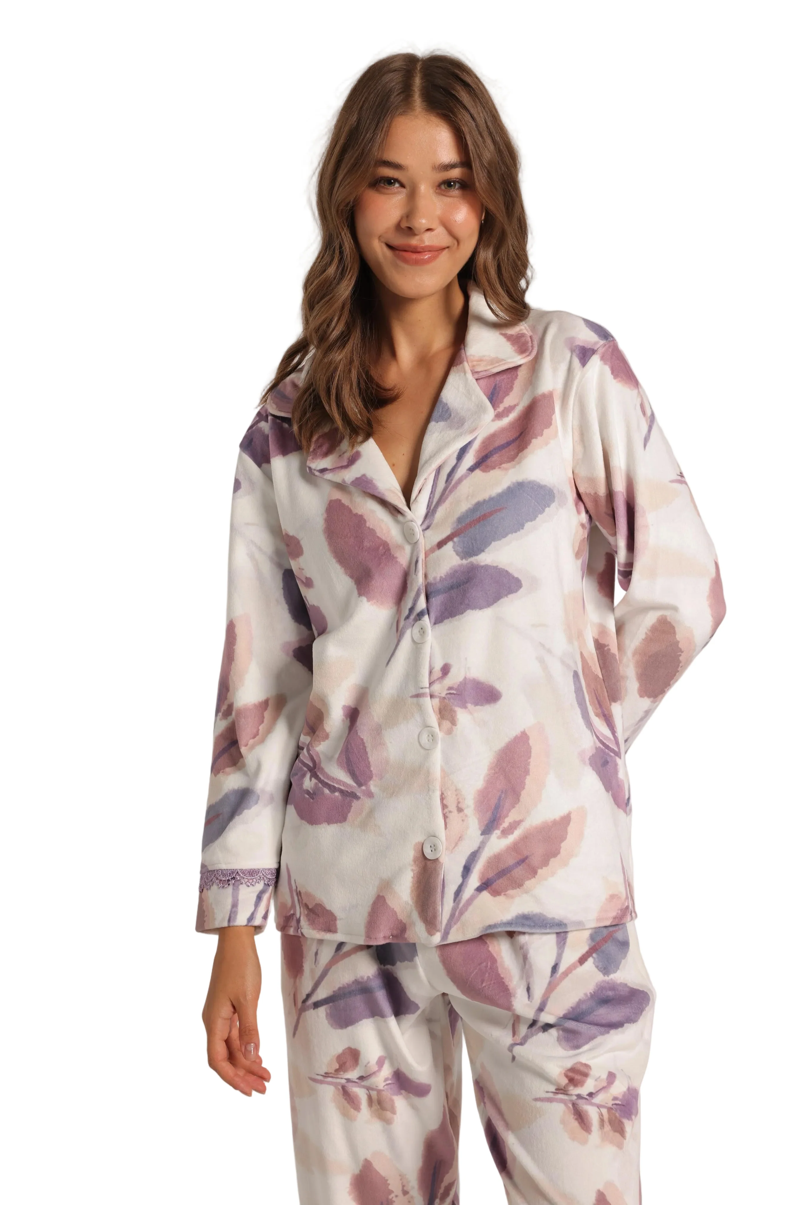 Soft Printed Pajama Set  Relaxed Fit - Image 2