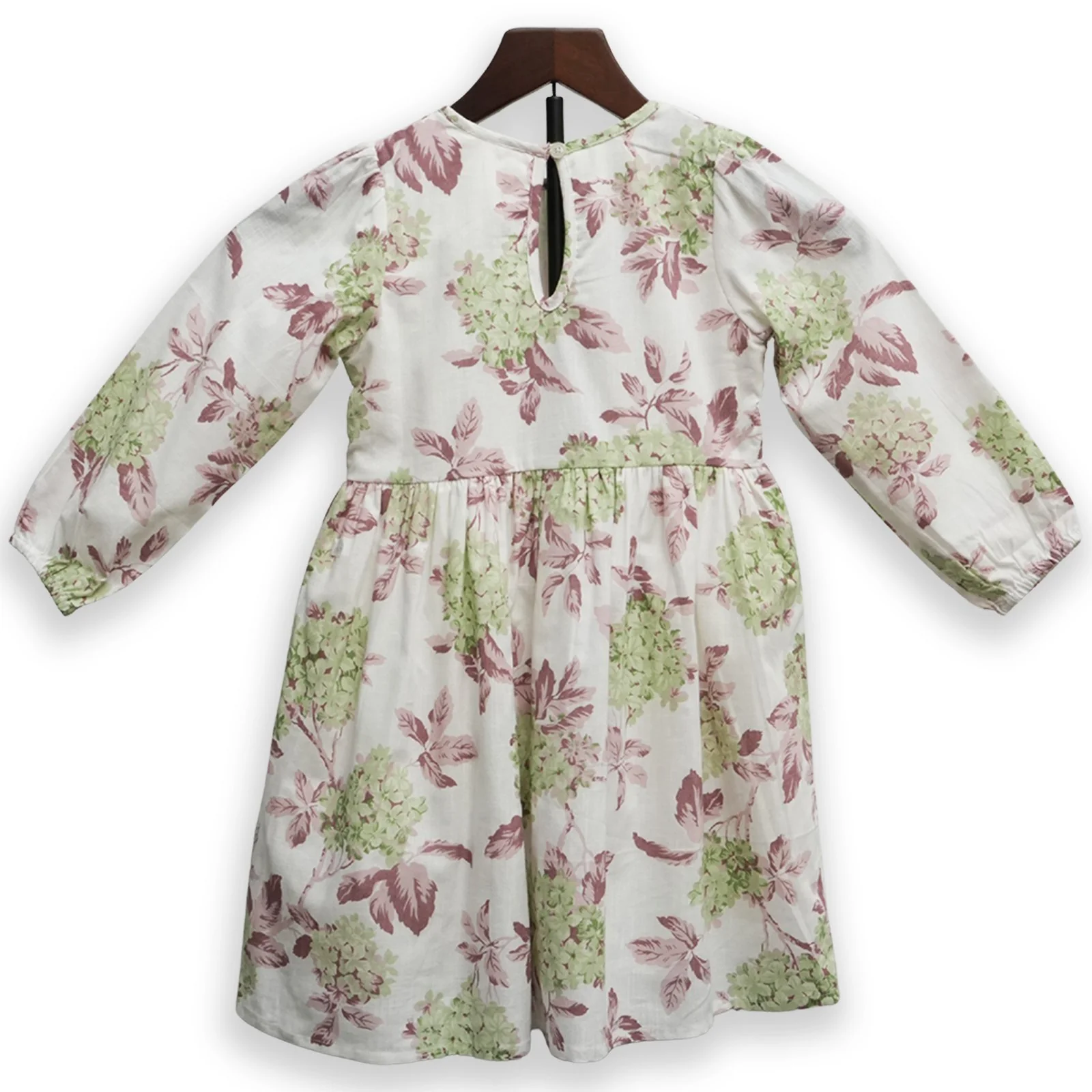 The 'Garden Party' Ruched Floral Dress - Image 3