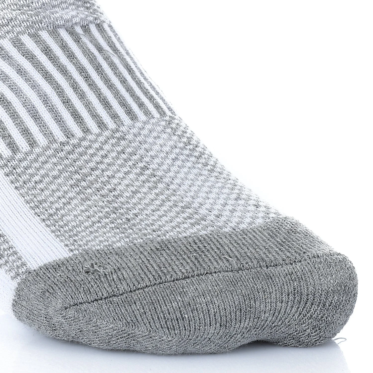 Women Plain Mid Calf Socket Socks - Grey - Image 6