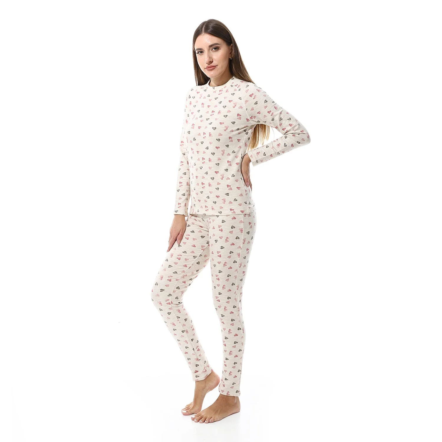 Women Printed Thermal Set Padded Inside - Simon - Image 11