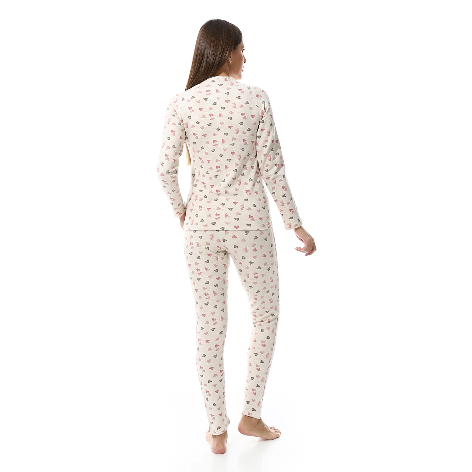 Women Printed Thermal Set Padded Inside - Simon - Image 2