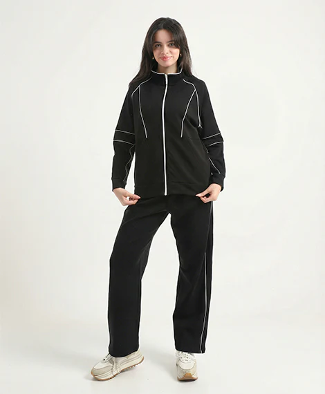 Women’s "Taking Care" Script Lounge Set