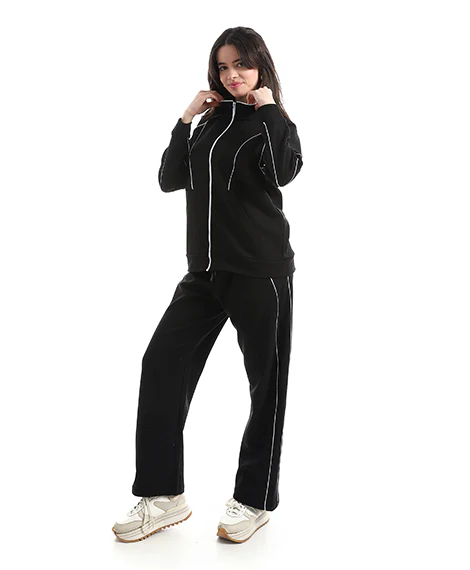 Women’s "Taking Care" Script Lounge Set - Image 2