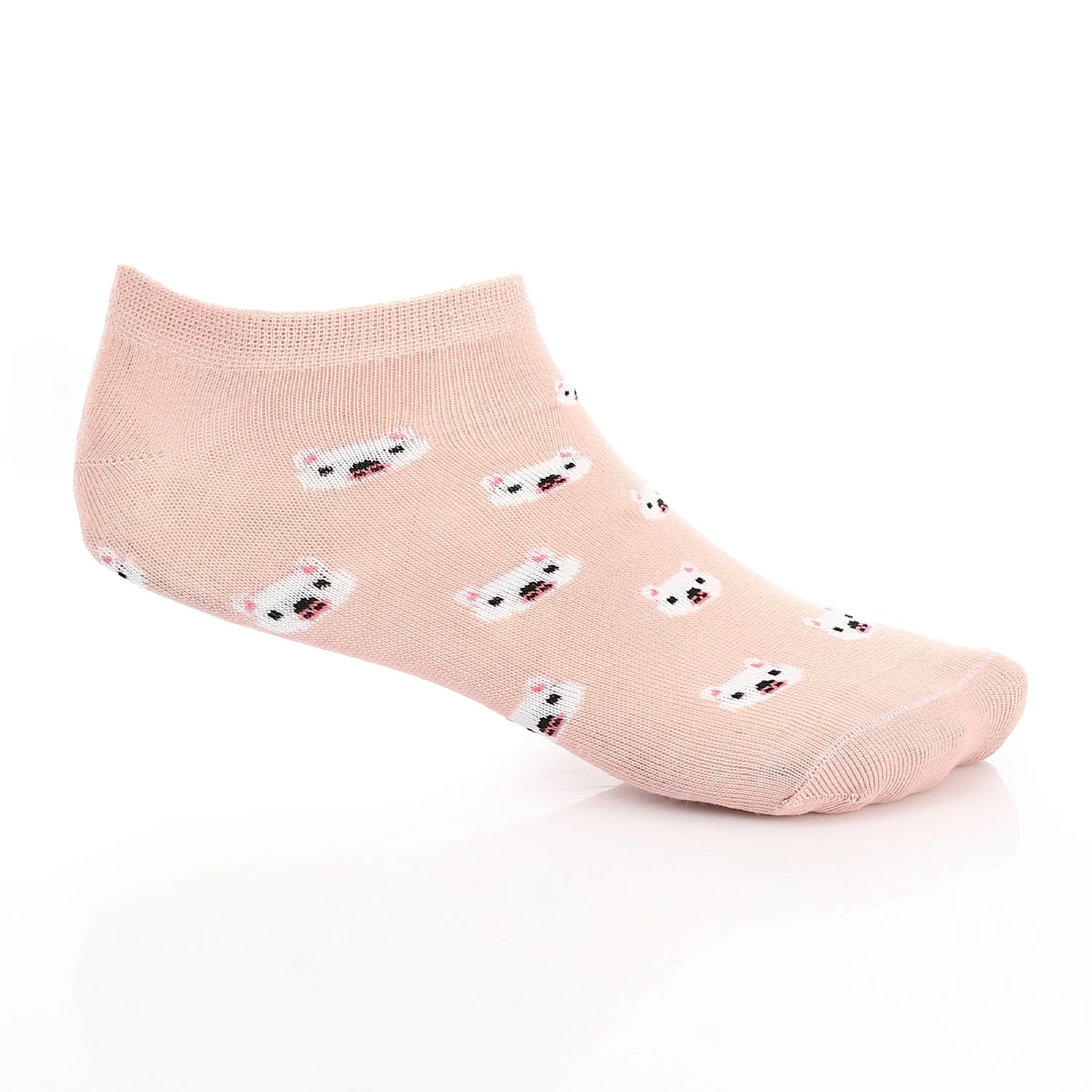 Women Socket Socks with Printed - Kashmir - Image 5