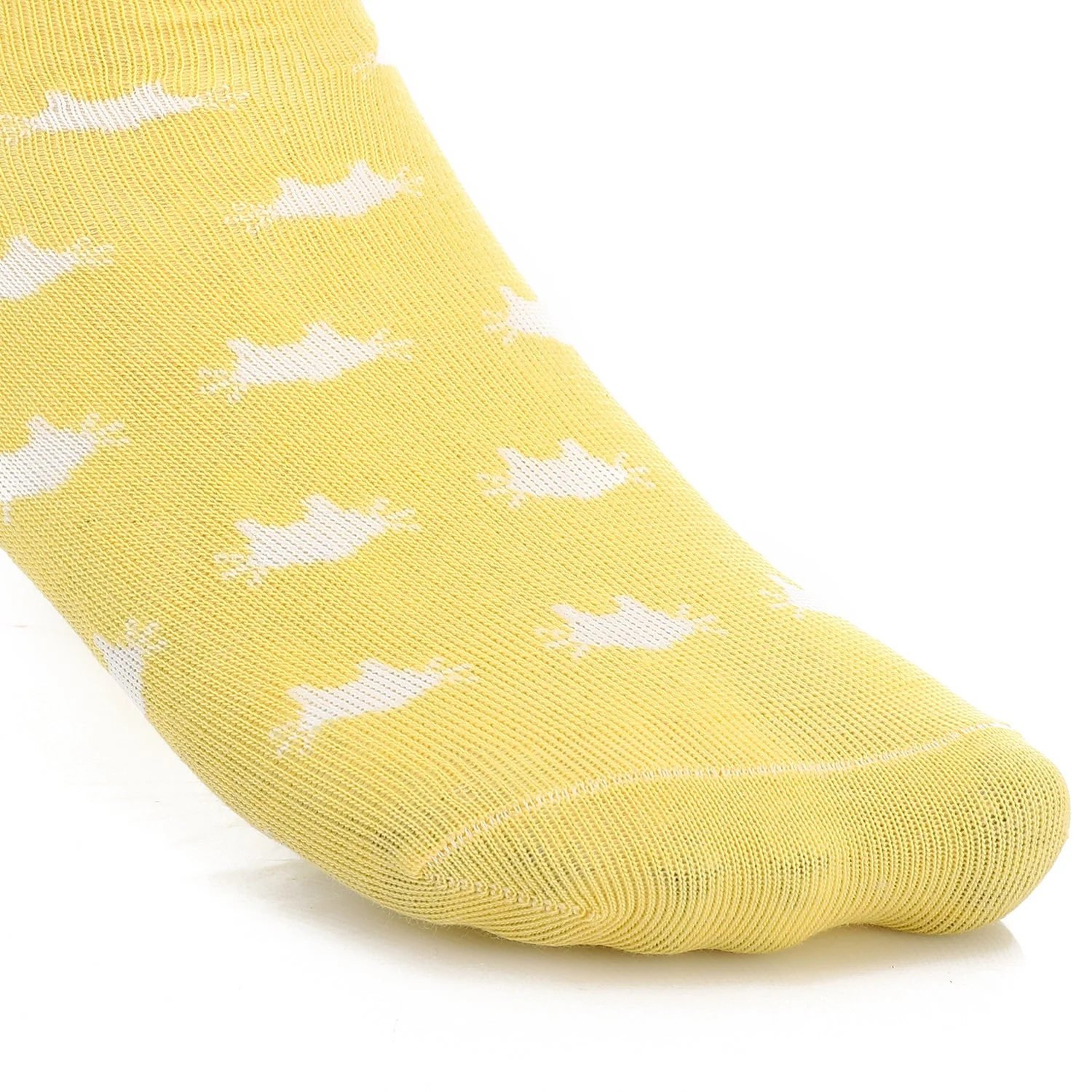 Womens Ankle Socks - Low-Cut - Yellow - Image 4