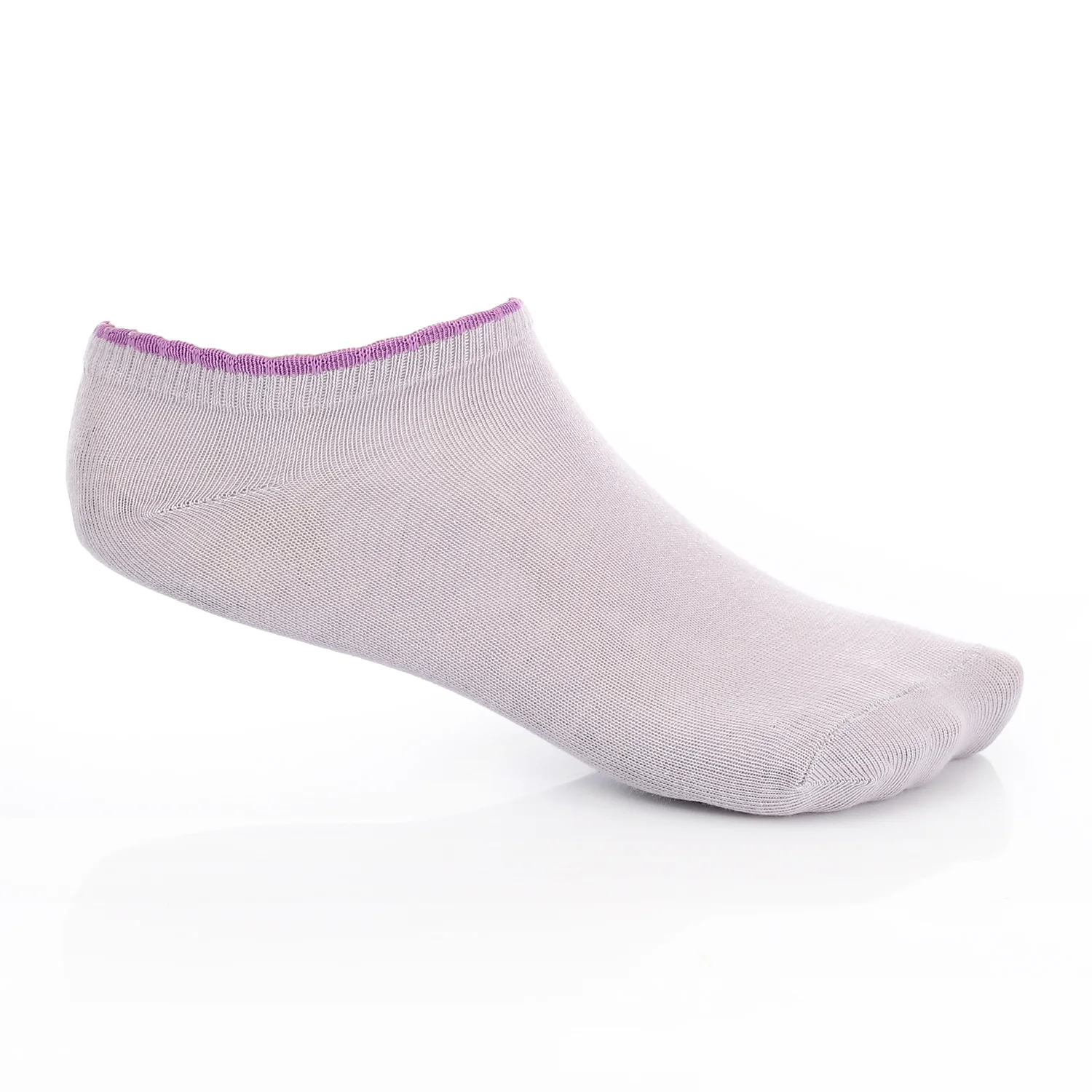 Womens No Show Socks - Purple
